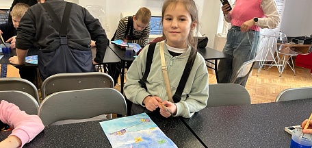 Мероприятие творческой частью в смешанной технике «Праздничный салют» для воспитанников детского лагеря Кадетской школы