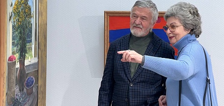 Состоялось торжественное открытие выставки «Живопись и графика Андрея Алексеевича Яковлева (1934-2012). К 90-летию со дня рождения художника». Из собрания музея