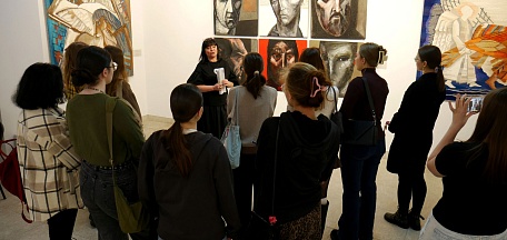 Журналисты МАУ из «Арктического Медиаклуба» посетили мероприятие «Игра с материалом»!