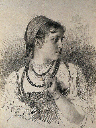Выставка «И.Е. Репин (1844-1930). Графика» К 180-летию со дня рождения художника. Постеры из собрания музея