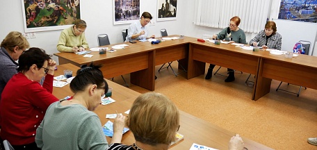 Акварельный мастер-класс для Клуба старшего поколения