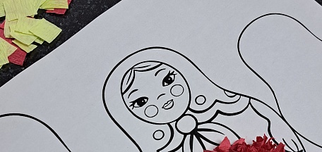 Мероприятие «Сокровища музея. Красавица матрешка» для воспитанников 6 отряда детского лагеря гимназии №10