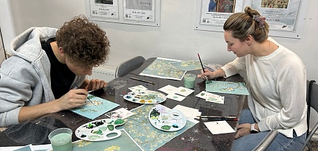 Мастер-класс «Хочу как Ван Гог!» 