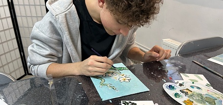 Мастер-класс «Хочу как Ван Гог!» 