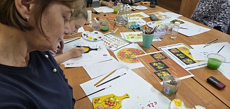 Хохломская роспись