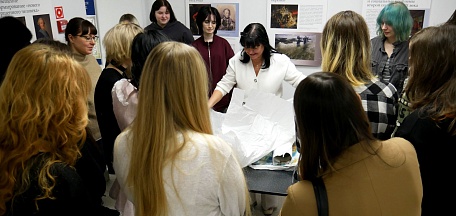 Дизайнеры 1 курса колледжа Мурманского арктического университета посетили мероприятие «Ленинграду, посвящается..»