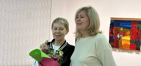 Торжественное закрытие выставки «Связаны одной нитью. Гобелены и живопись Марины Ширяевой. Гобелены Надежды Кузьминой