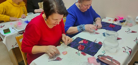 Мероприятие «Рисуем шерстью. Маки»