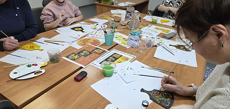 Хохломская роспись