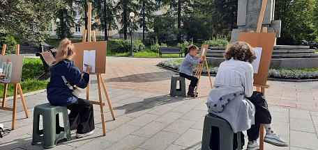 Состоялся предпоследний пленэр этого лета в рамках акции «На севере-лето»!