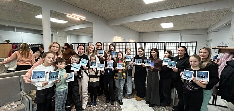 Мастер-класс в акварельной технике «Зимний пейзаж»