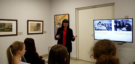 Музейный урок «Ленинграду посвящается..» посетили обучающиеся семейной школы «Галилео»