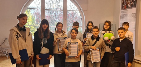 В главном здании состоялся музейный урок «Форма человека, суть дела»