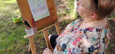 В субботу, 2 августа, состоялся очередной пленэр на свежем воздухе «Северные этюды»!