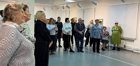 Торжественное закрытие выставки «Связаны одной нитью. Гобелены и живопись Марины Ширяевой. Гобелены Надежды Кузьминой