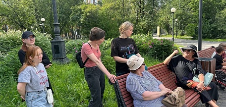 В рамках акции #насеверелето состоялись две арт-медиации по центру города!
