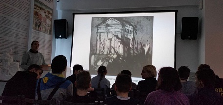 5 февраля состоялась лекция «Блокадный Ленинград в гравюрах из фондового собрания Мурманского областного художественного музея»