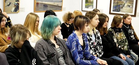 Дизайнеры 1 курса колледжа Мурманского арктического университета посетили мероприятие «Ленинграду, посвящается..»