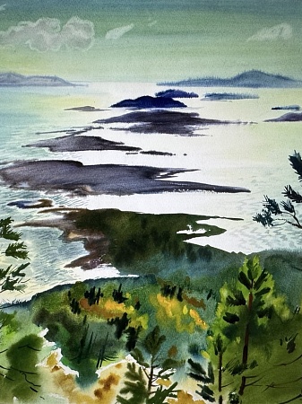 «Северный ветер». Графика и живопись Анатолия Шаковца. 1950-2021. К 75-летию со дня рождения автора.