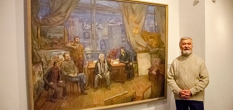 Торжественное открытие выставки «От классики до современного искусства», посвященная 35-летию создания Мурманского областного художественного музея. Живопись, графика, ДПИ из собрания музея
