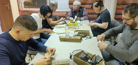 Мастер-класс по художественной резьбе в Доме ремесел