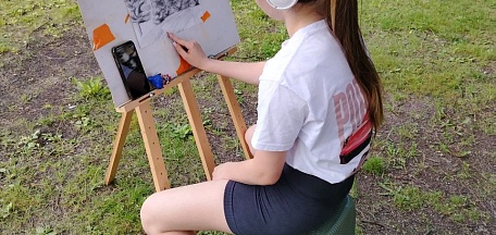 В субботу, 2 августа, состоялся очередной пленэр на свежем воздухе «Северные этюды»!