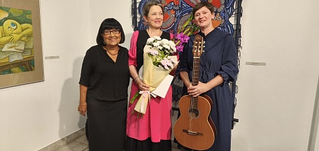  Состоялось торжественное открытие персональной выставки Марии Тюлюновой «Жизнеобильная выставка»!