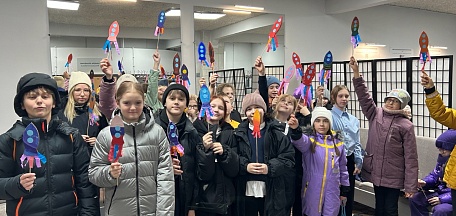 Мероприятие, посвященное Всемирному дню авиации и космонавтики для обучающихся СОШ №36