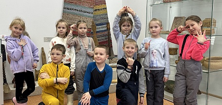 Детский сад №93 на музейном уроке «Делу время- потехе час»