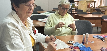 27 сентября в отделе народного искусства и ремесел состоялся День открытых дверей «Рукоделие для взрослых: знакомство с курсами Дома ремесел»