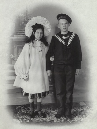 «Детская мода.100 лет назад»