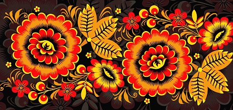 Музейный урок «Хохломская роспись. Ветка рябины» по выставке «Делу время – потехе час