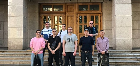Экскурсию по экспозиции «Делу время – потехе» посетили постояльцы «Исправительного центра №1» ФКУ ИЦ-1 УФСИН России по Мурманской области