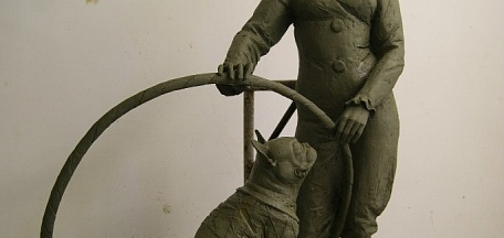 Демонстрационный мастер-класс по созданию скульптурного портрета