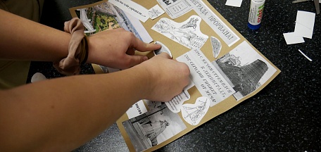 Воспитанники Центра патриотического воспитания  «Юная Гвардия» почтили память ленинградцев на мероприятии «Ленинграду посвящается..»