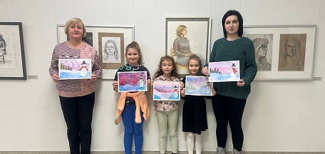 Мастер-класс «Зимний пейзаж»