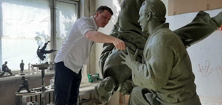 Демонстрационный мастер-класс по созданию скульптурного портрета