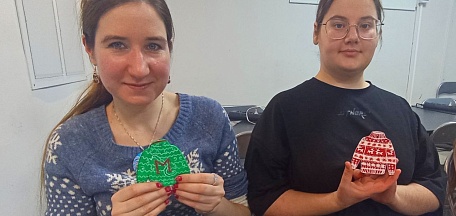 Мастер-класс «Свитер на ёлку»