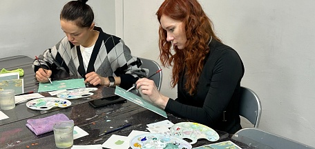 25 января состоялся мастер-класс «Хочу как Ван Гог!» 