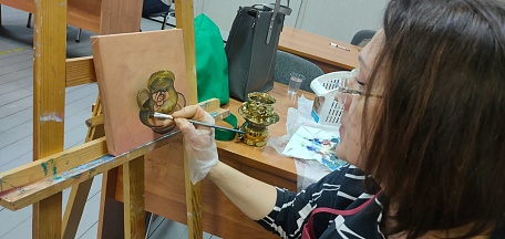 В рамках курса «Изостудия» состоялось мероприятие «Живопись и графика»