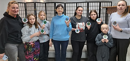 Мастер-класс «Зеленая красавица»