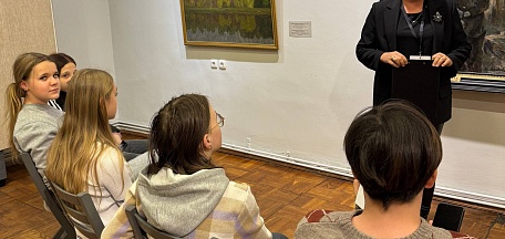 Музейный урок «Непокоренный Ленинград» для учащихся семейной школы «Галилео»