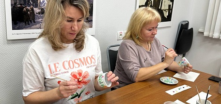 Роспись кофейной пары