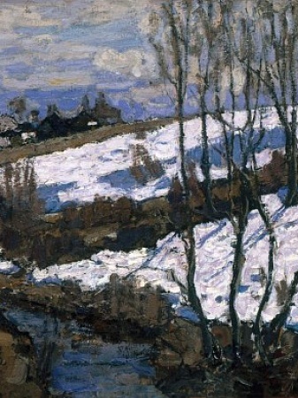 " Весна. Рисуем акварелью"