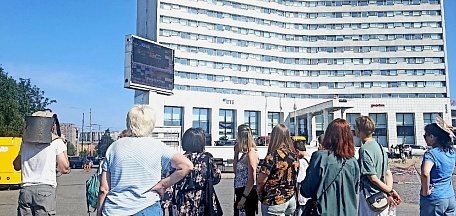 На выходных прошла очередная интерактивная прогулка по улицам Мурманска!