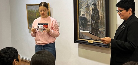 Музейный урок «Непокоренный Ленинград» для учащихся семейной школы «Галилео»