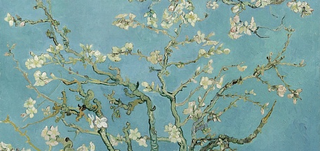 "Хочу как Ван Гог. Рисуем "Цветущие ветки миндаля"