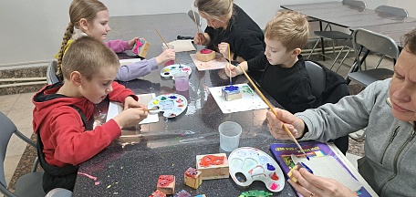 Мастер-класс «Яркие краски»