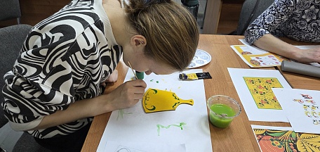 Хохломская роспись