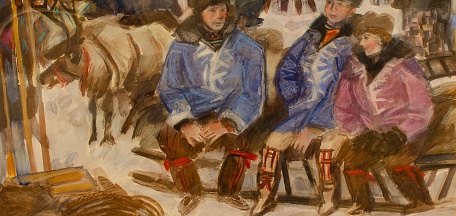 «Сказание о земле Кольской». Живопись и графика В.Н. Бубенцова, посвященная 80-летию со дня рождения художника 